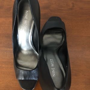 Nine West open toe pump!